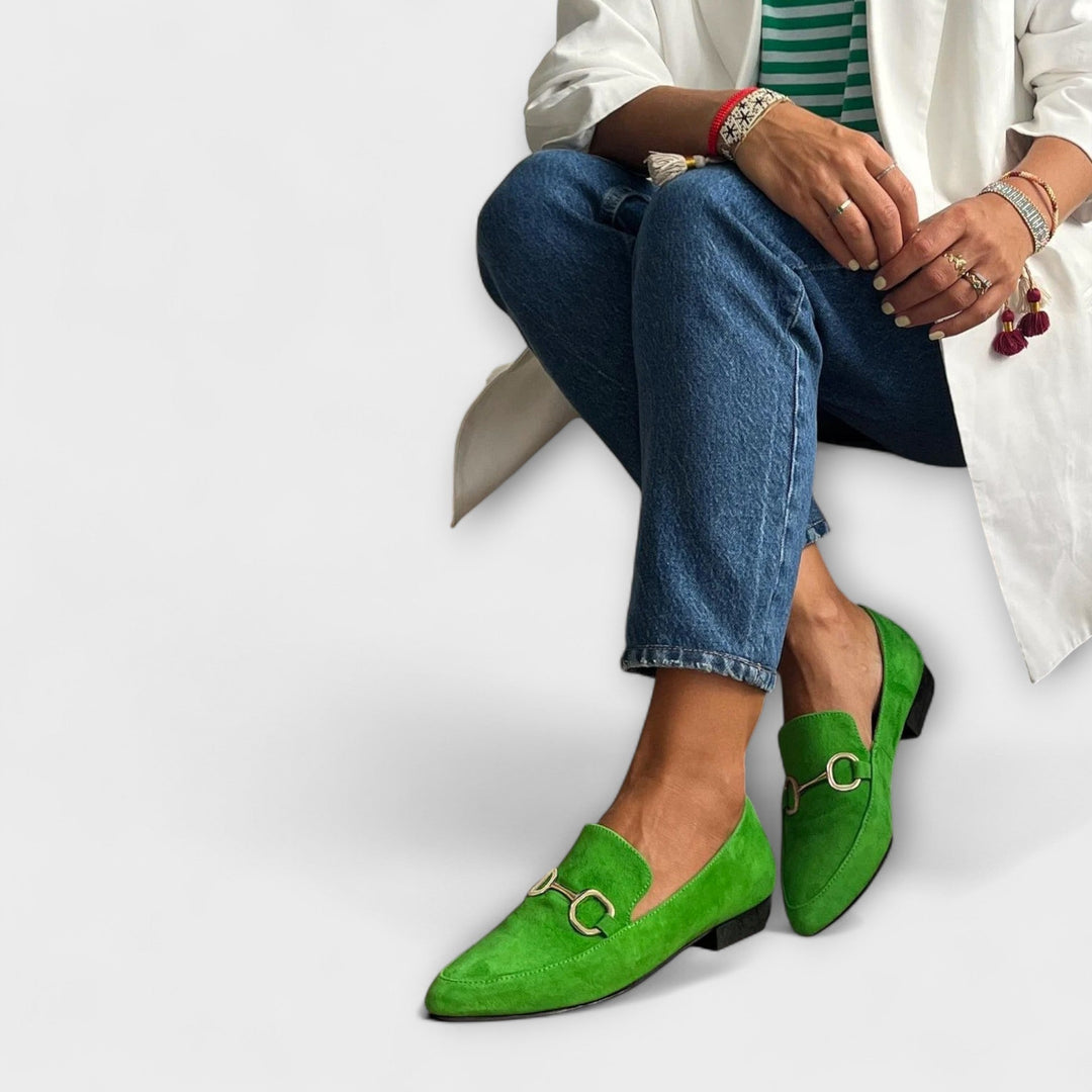 Kaia | Pointed-Toe Slip-On Loafers