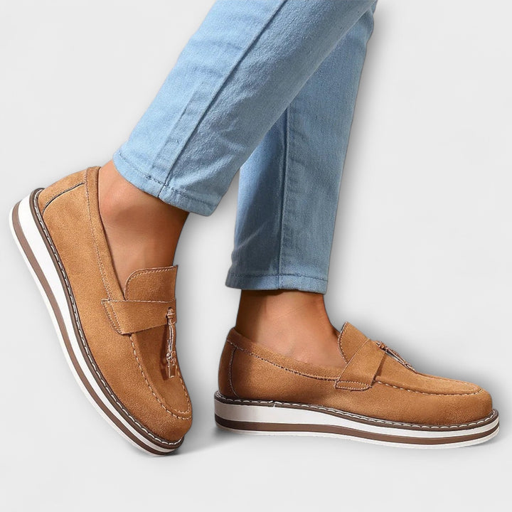 Hanna | Classic Round-Toe Casual Loafers
