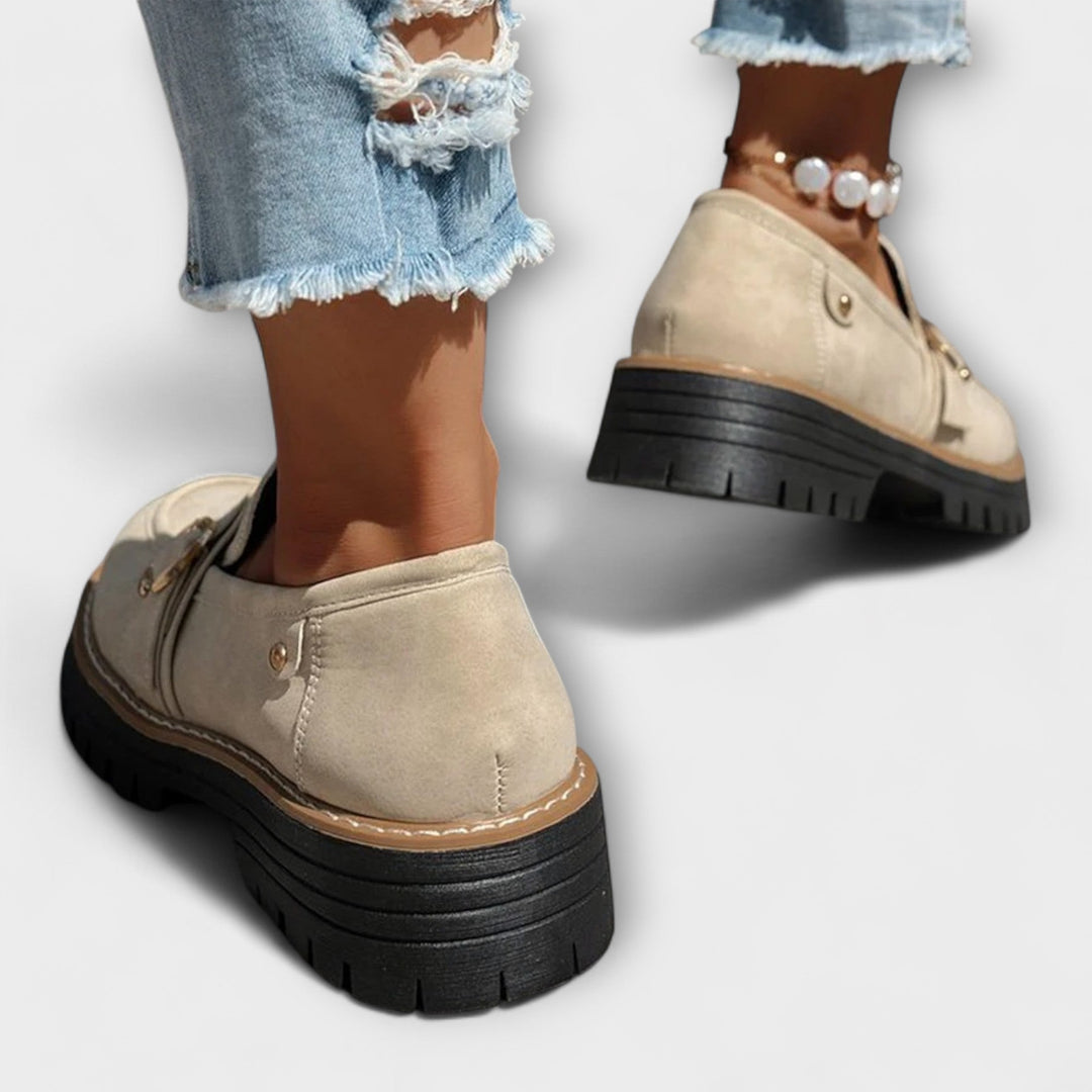 Lora | Premium Round-Toe Casual Loafers