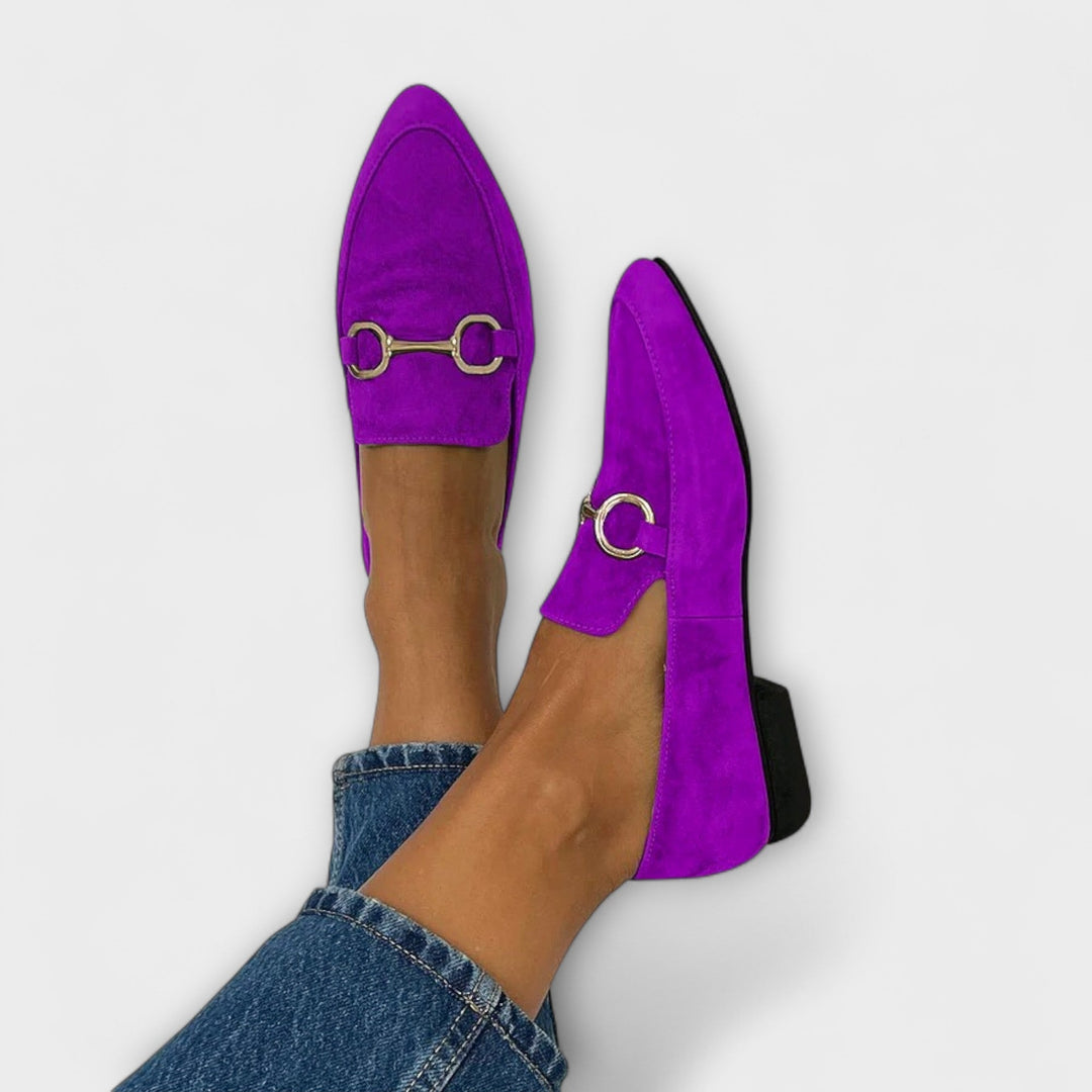 Kaia | Pointed-Toe Slip-On Loafers
