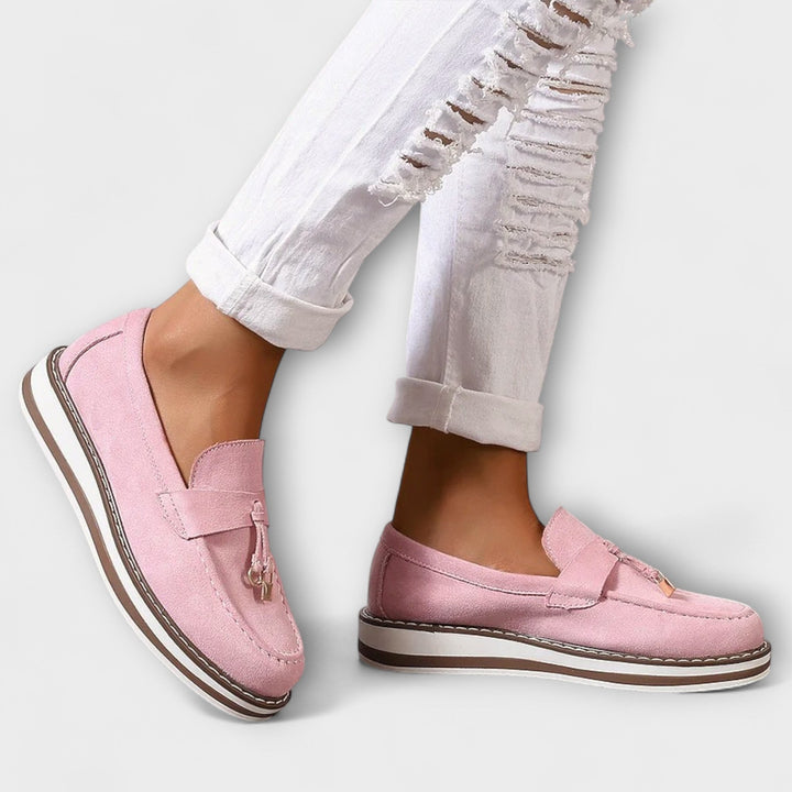 Hanna | Classic Round-Toe Casual Loafers