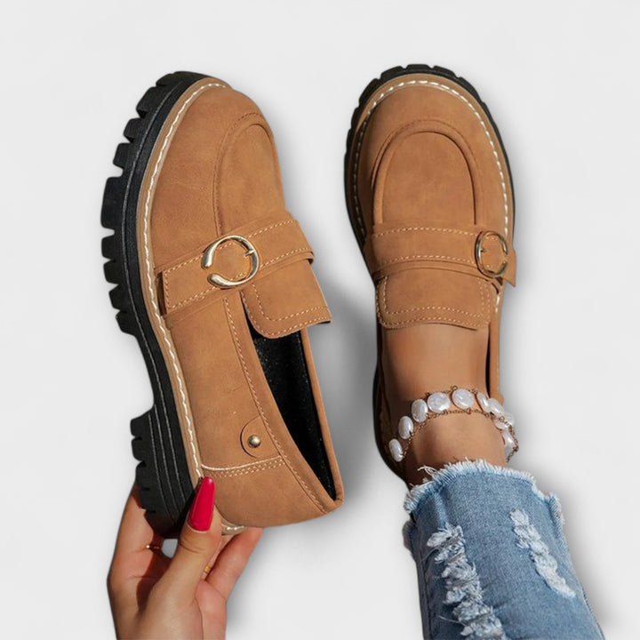 Lora | Premium Round-Toe Casual Loafers