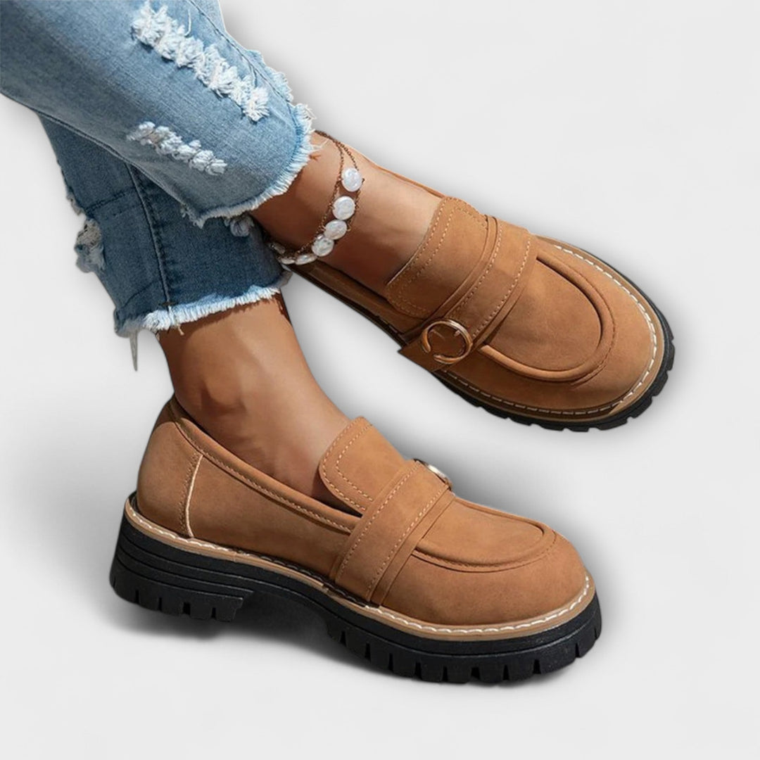 Lora | Premium Round-Toe Casual Loafers