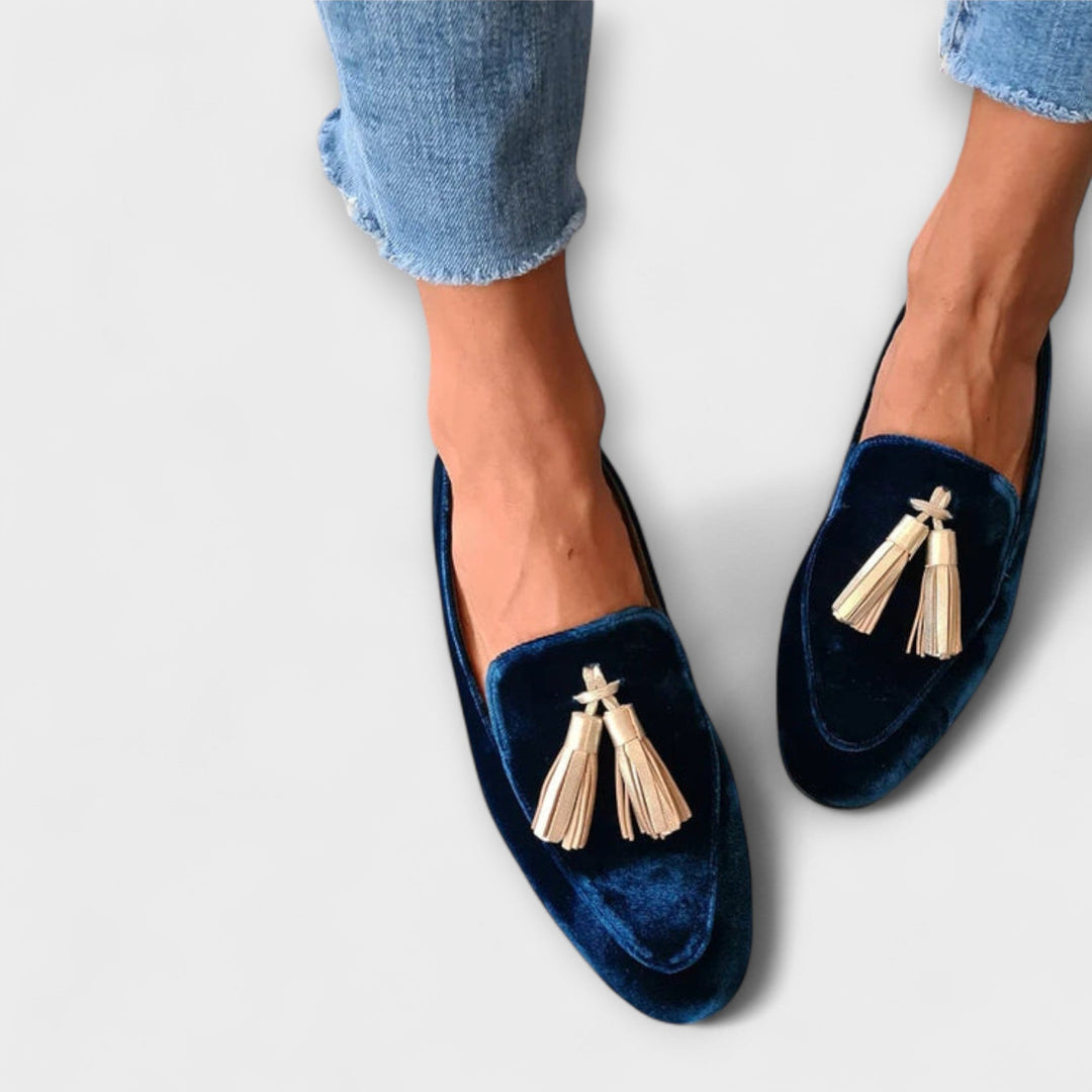 Quinnlyn | Vintage-Inspired Fringe Loafers
