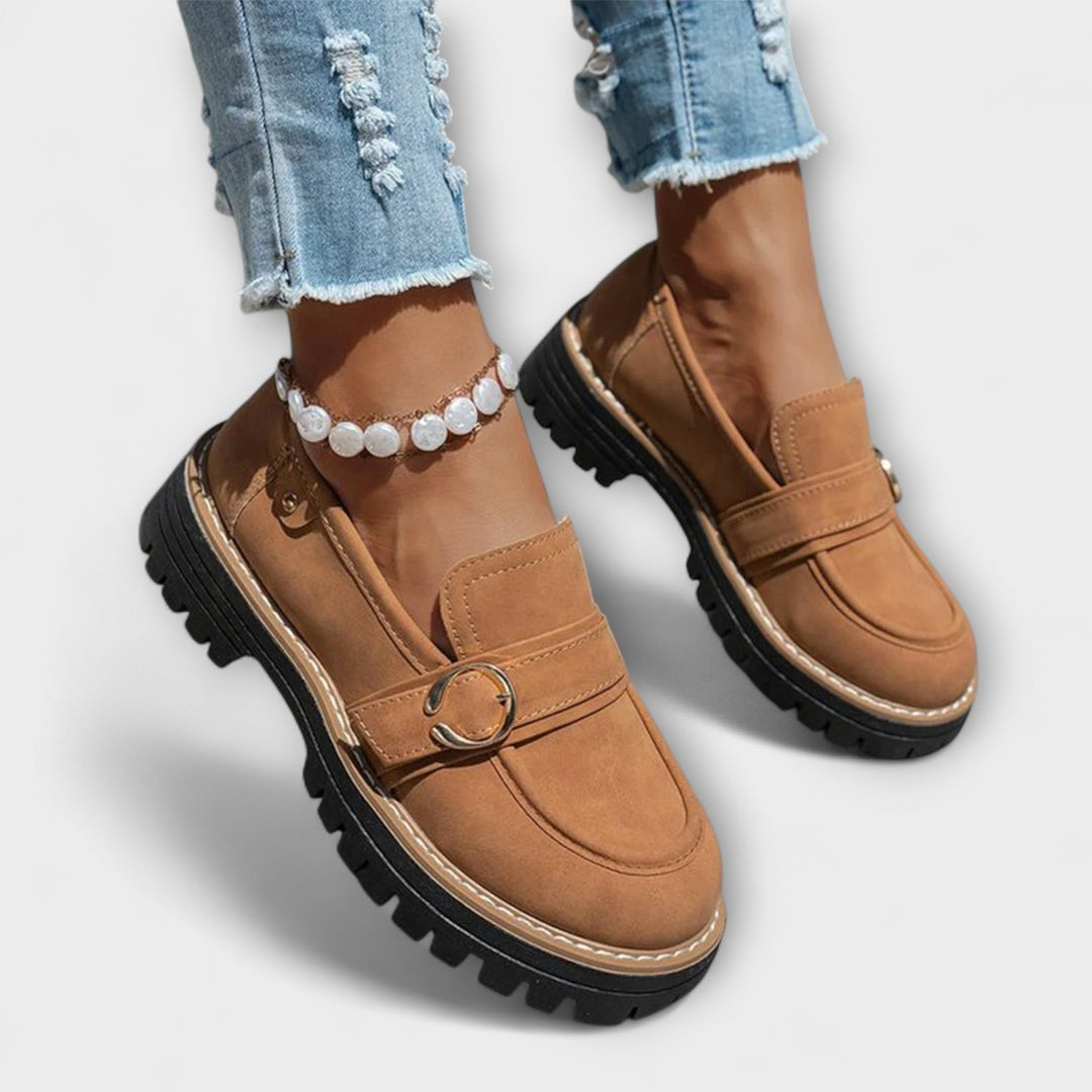 Lora | Premium Round-Toe Casual Loafers