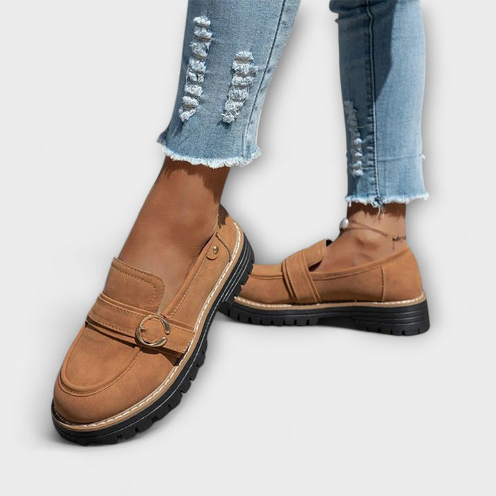 Lora | Premium Round-Toe Casual Loafers