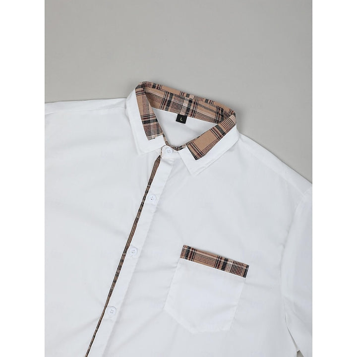 Gregory | Refined Contrast-Trim Shirt