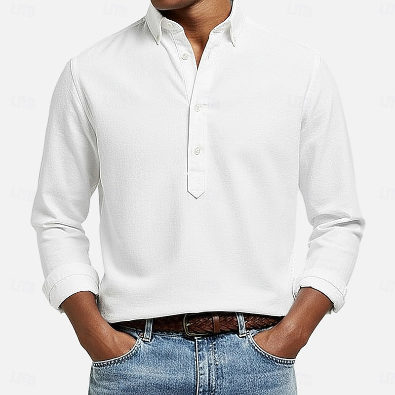 Bennett | Classic Popover Button-Down Shirt