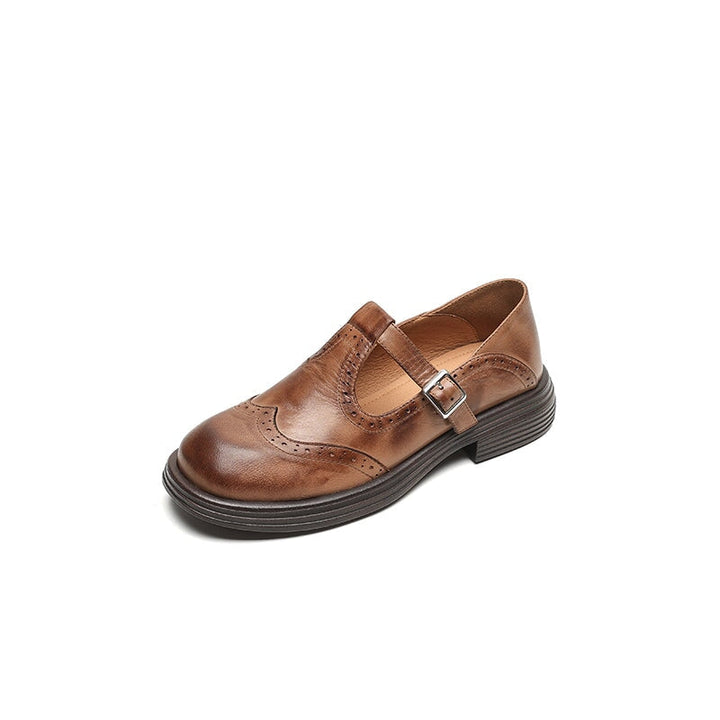 Louisa | Elegant Premium Strap Loafers