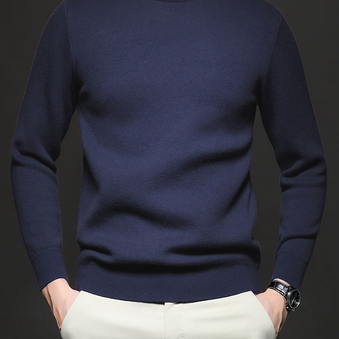 Tobias | Refined High-Neck Sweater