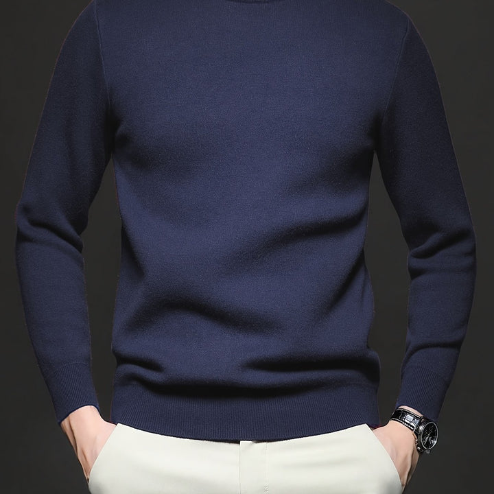 Tobias | Refined High-Neck Sweater