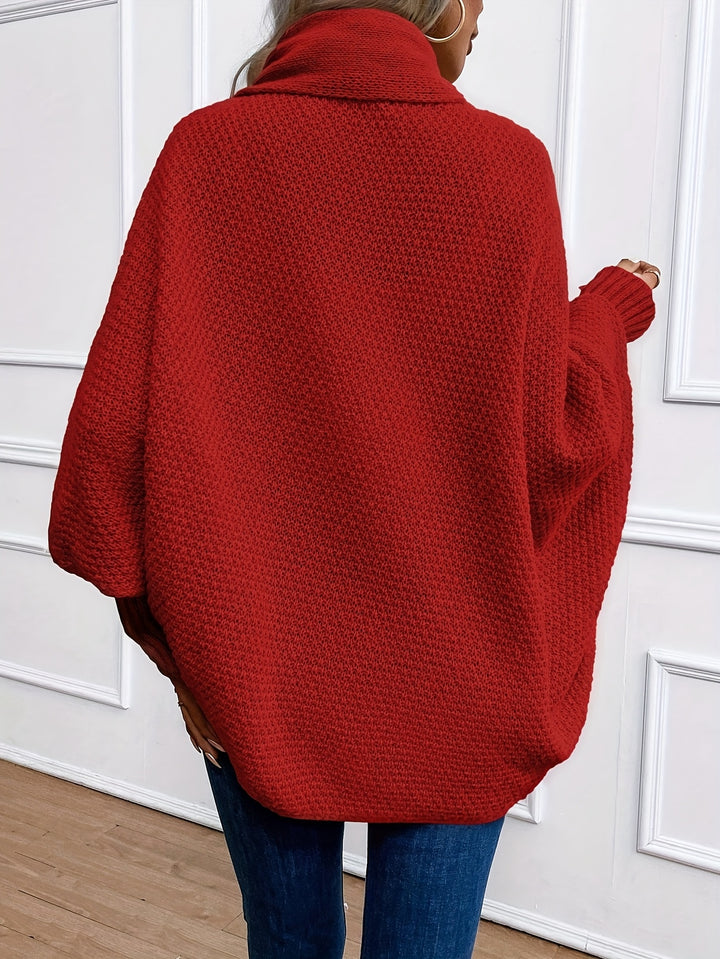 Odessa | Draped Shawl-Collar Cardigan