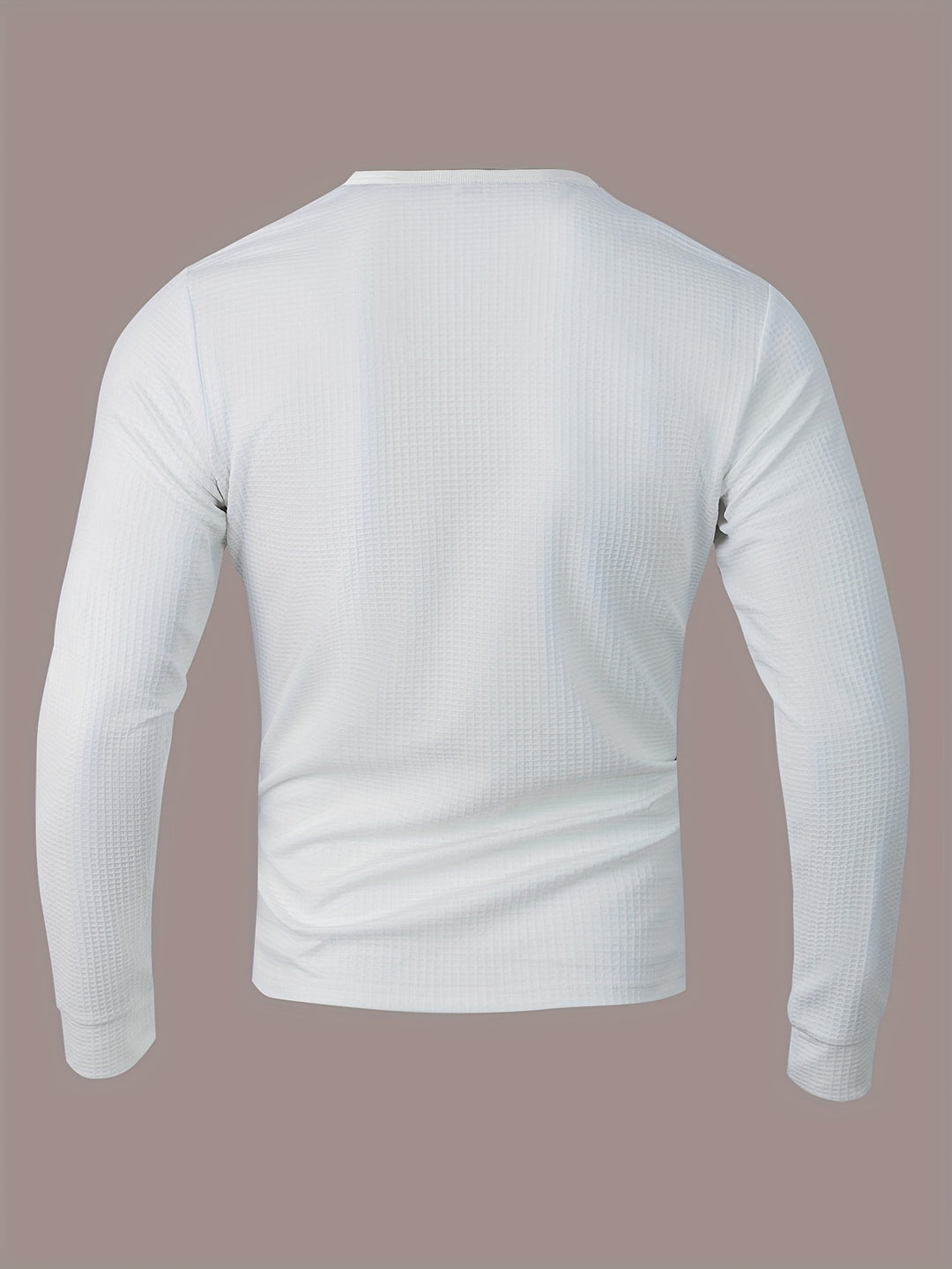 Sawyer | Textured Contrast Henley Shirt