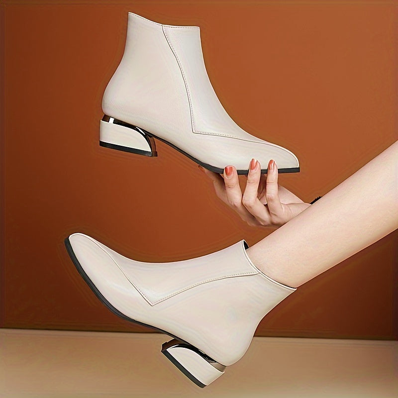 Helena | Refined Pointed-Toe Ankle Boots