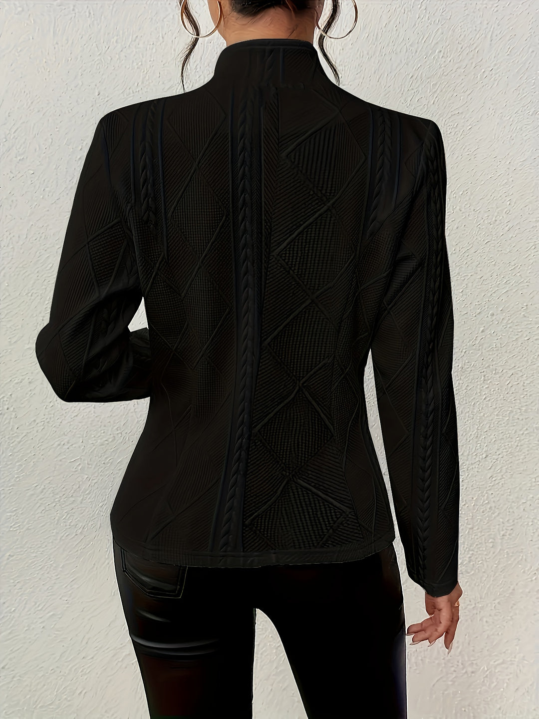 Delilah | Textured Waist-Defining Jacket