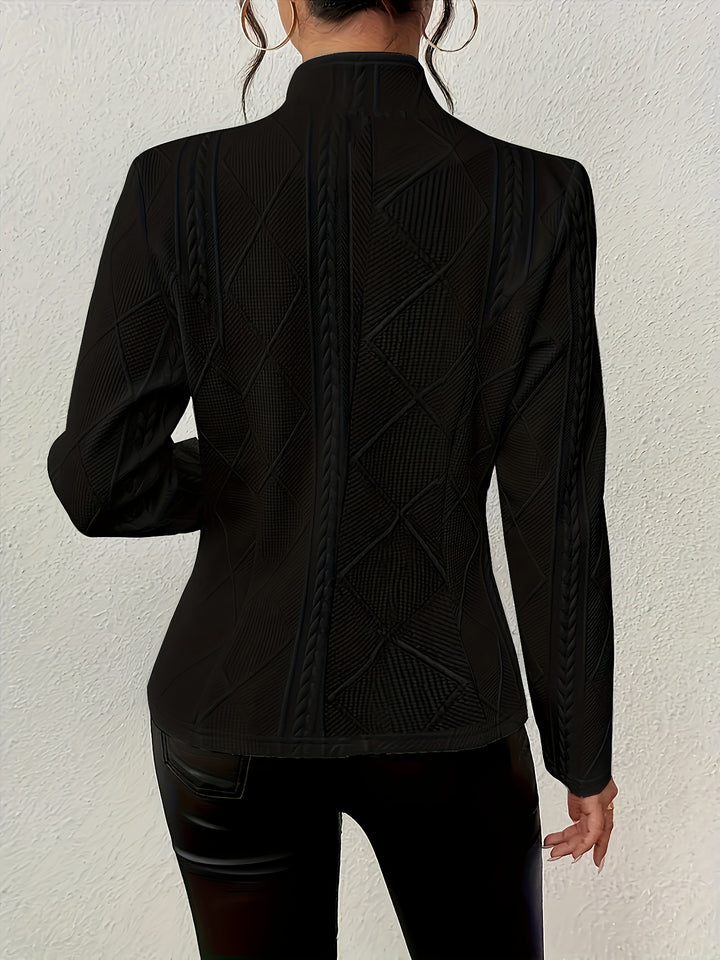 Delilah | Textured Waist-Defining Jacket