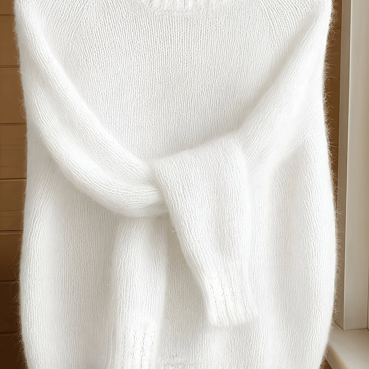 Juliana | Softly Textured Round-Neck Sweater