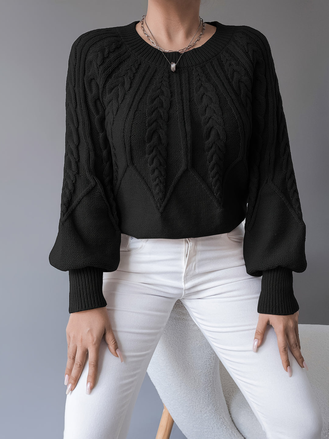 Maren | Chunky Cable-Knit Sweater