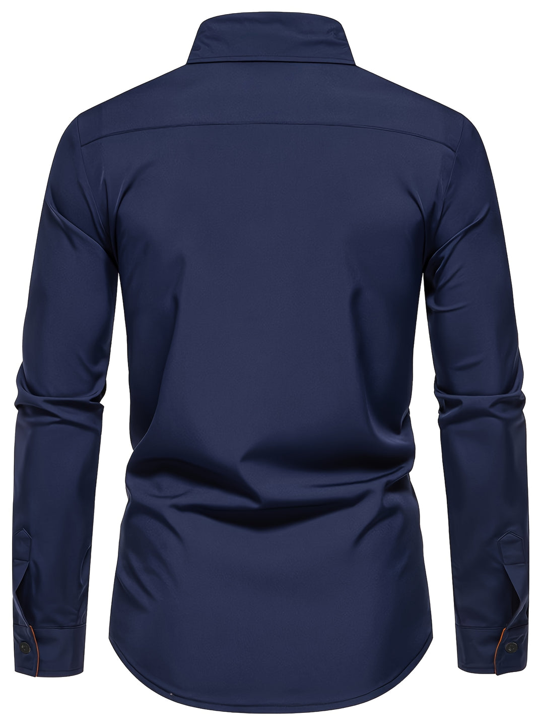 Damon | Contrast-Trim Slim Fit Shirt