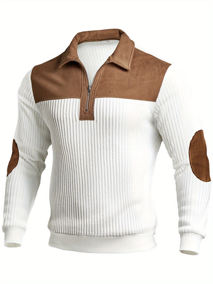 Barrett | Refined Zip-Neck Pullover