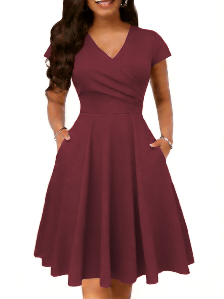 Nadine | Elegant Floral Midi Dress