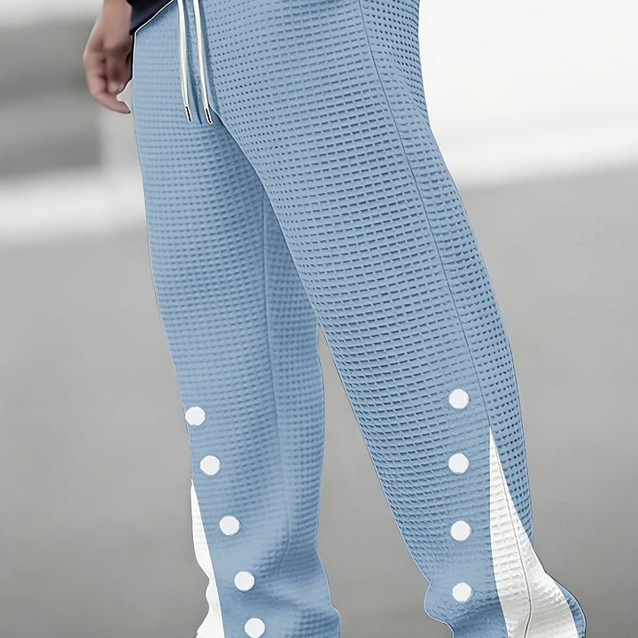 Miles | Relaxed Side-Button Trousers