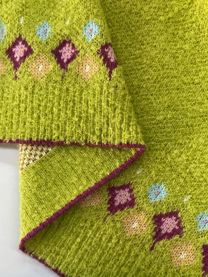 Maribel | Fair Isle Knit Cardigan
