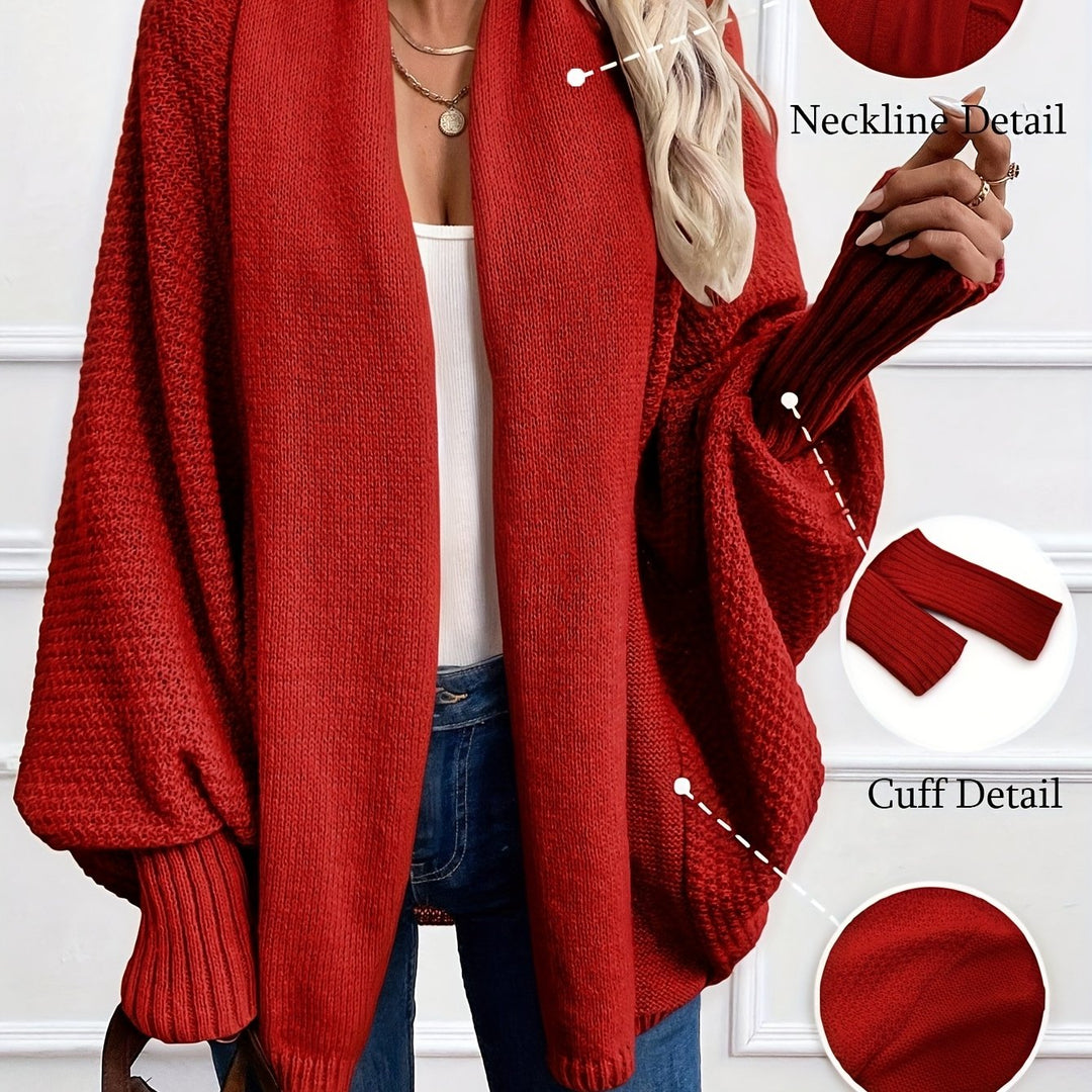 Odessa | Draped Shawl-Collar Cardigan