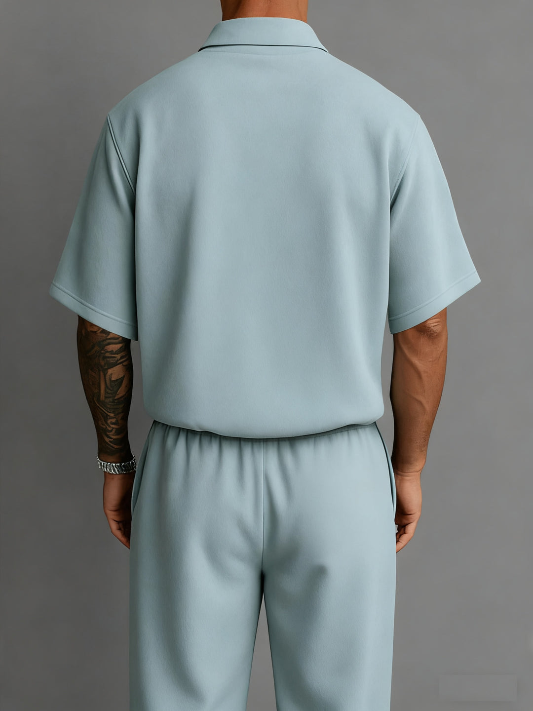Rhett | Refined Short-Sleeve Two-Piece Set