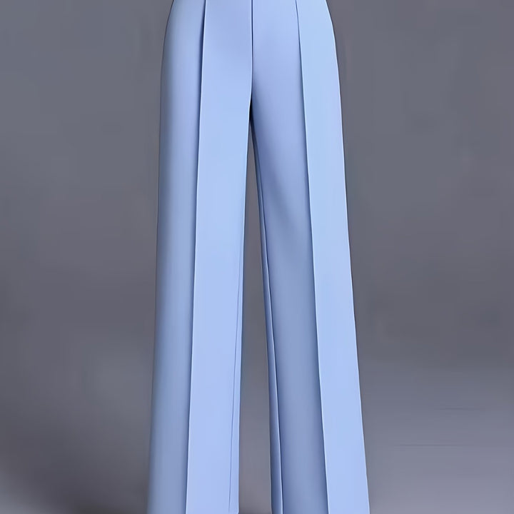Marlene | High-Waisted Straight-Leg Trousers