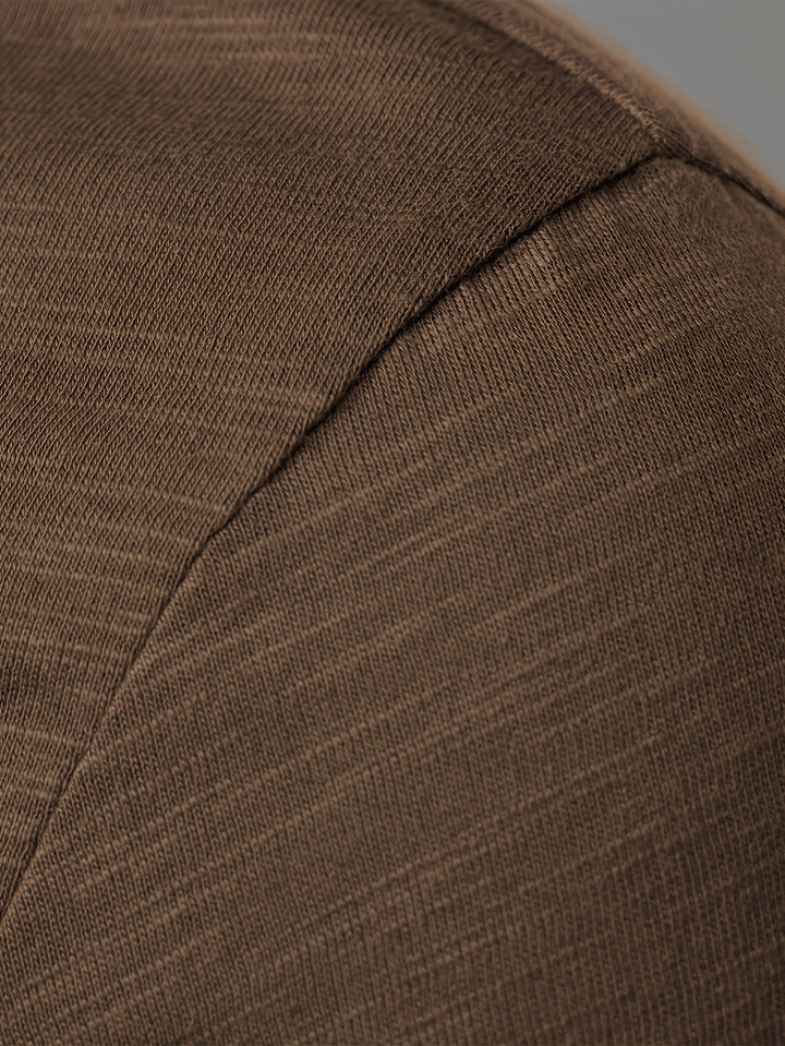 Rhys | Button-Placket Long-Sleeve Henley
