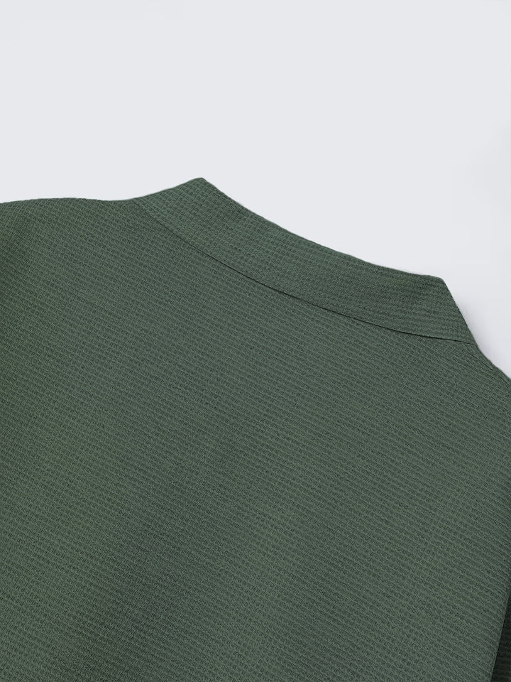 Clifford | Textured Button-Up Overshirt