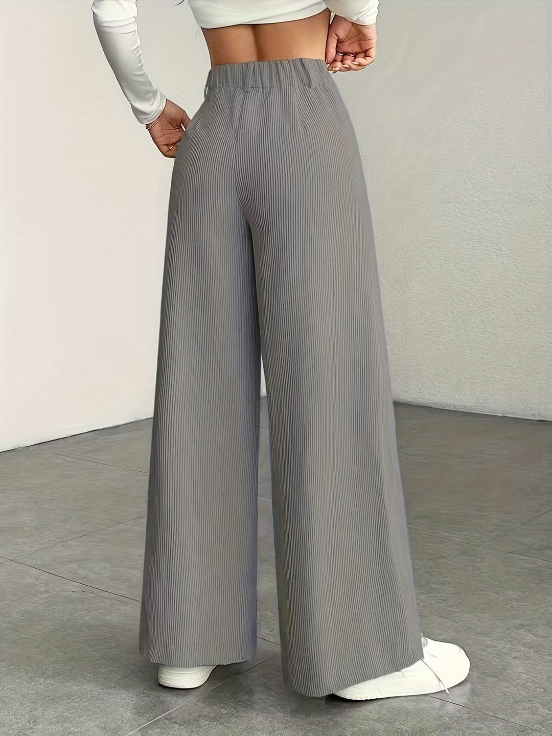 Nora | High-Waisted Wide-Leg Trousers