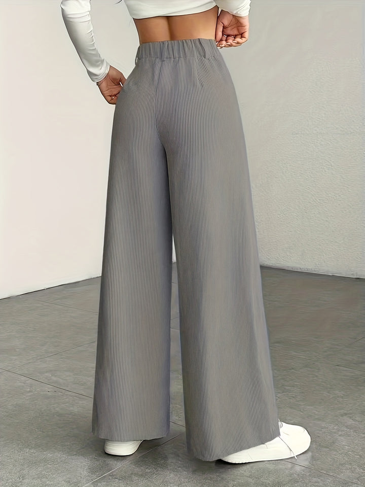 Nora | High-Waisted Wide-Leg Trousers