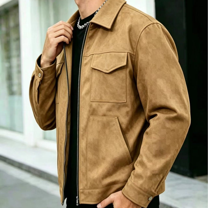 Alaric | Collared Utility Jacket