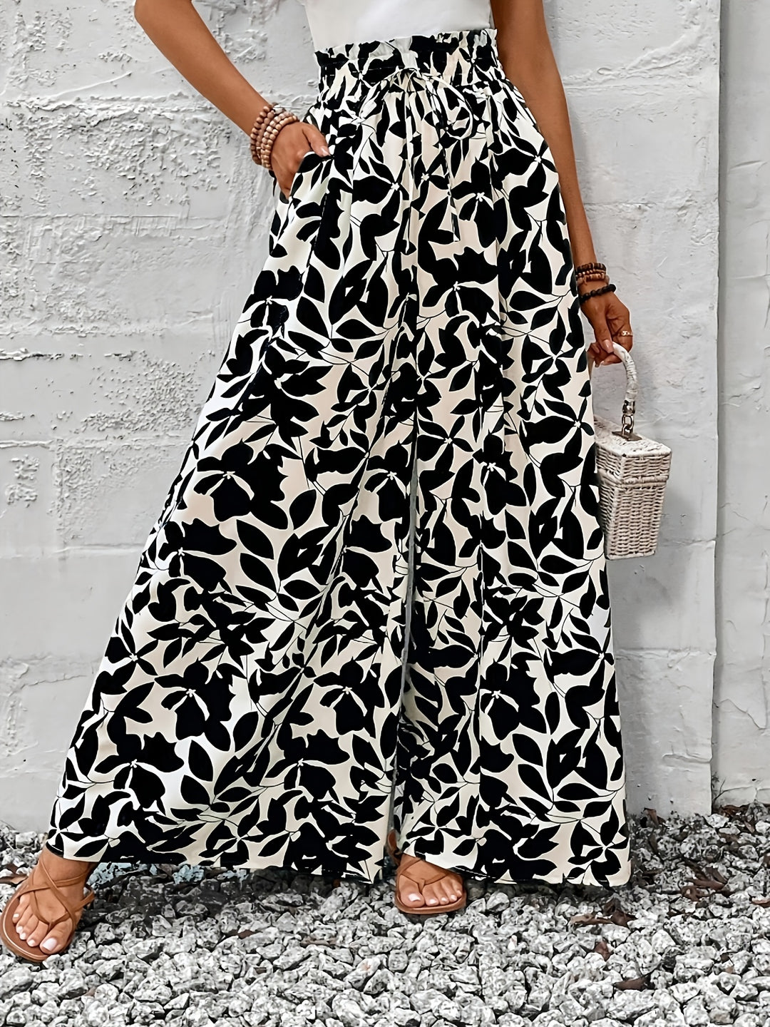 Sylvie | Breezy Wide-Leg Trousers