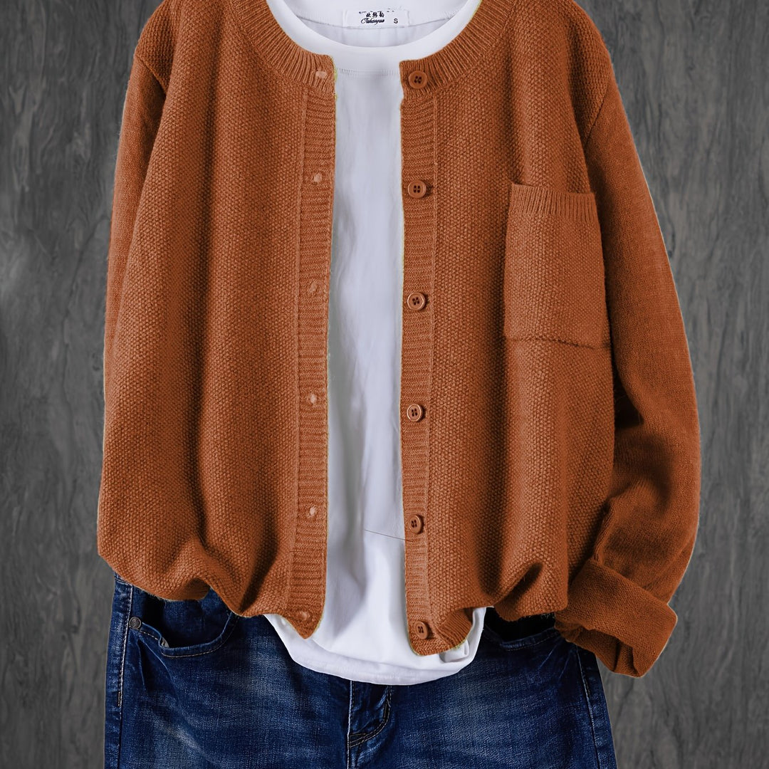 Tamsin | Relaxed Button-Front Cardigan