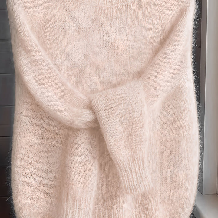 Juliana | Softly Textured Round-Neck Sweater