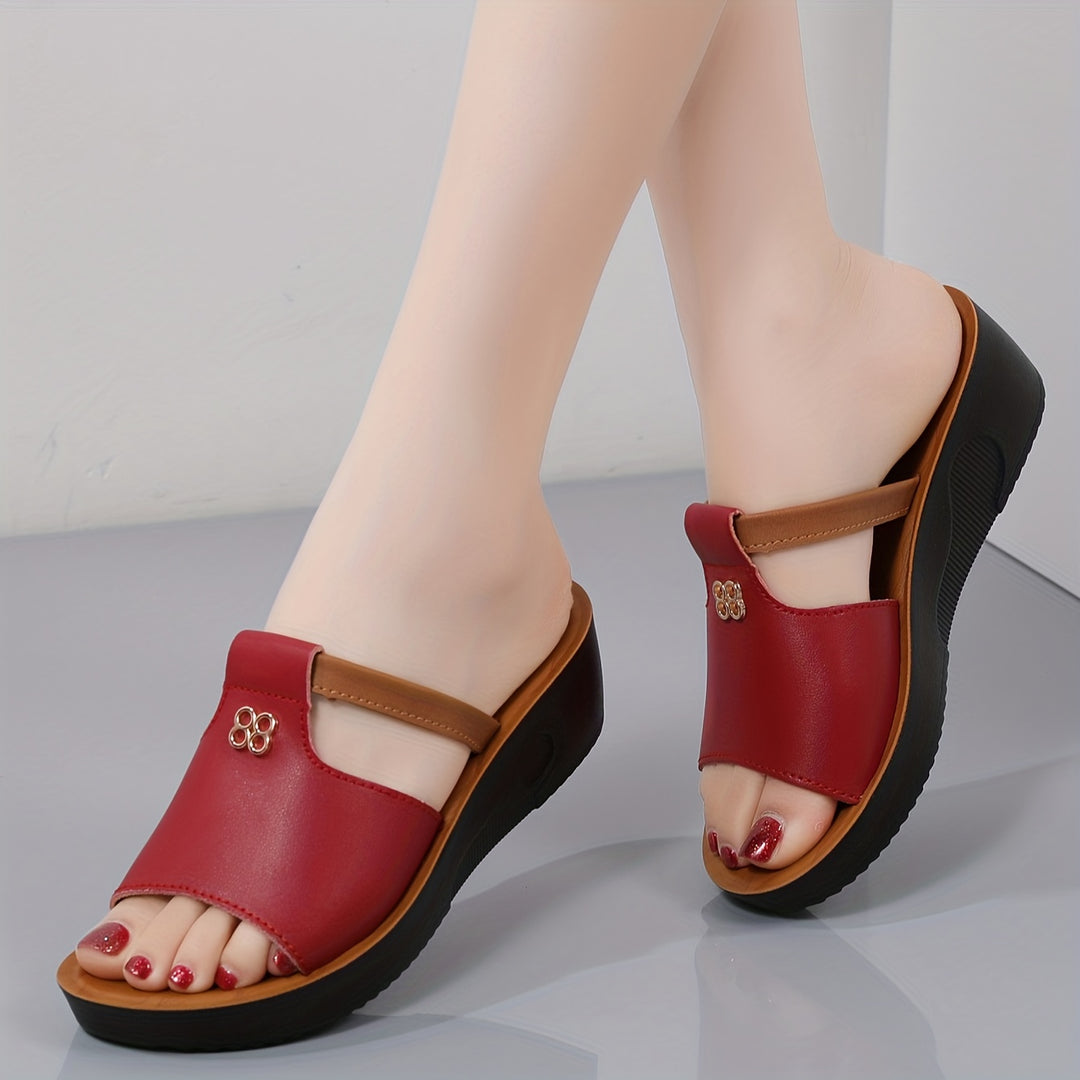 Bernadette | Comfort Wedge Sandals