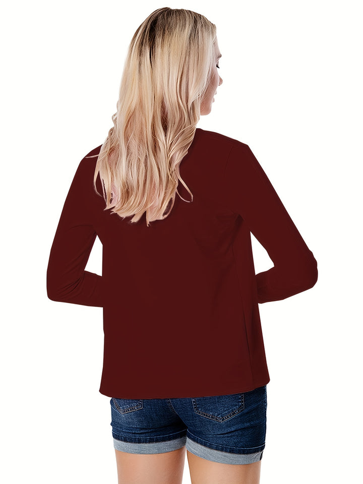 Corinne | Relaxed Open-Front Jacket