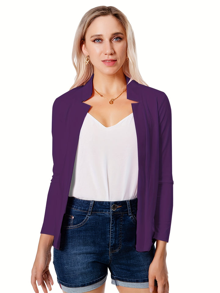 Corinne | Relaxed Open-Front Jacket