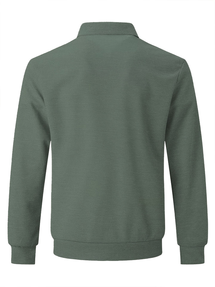 Clifford | Textured Button-Up Overshirt