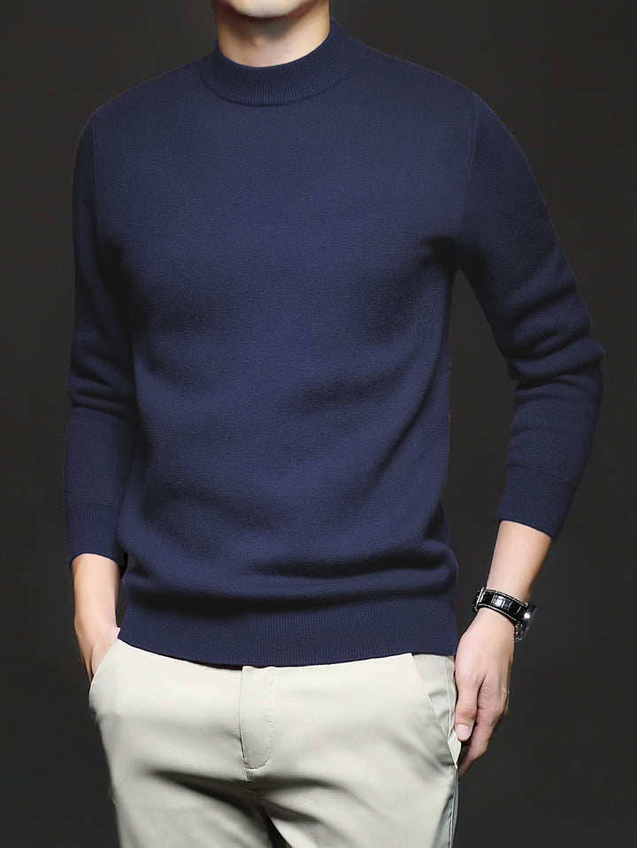 Tobias | Refined High-Neck Sweater