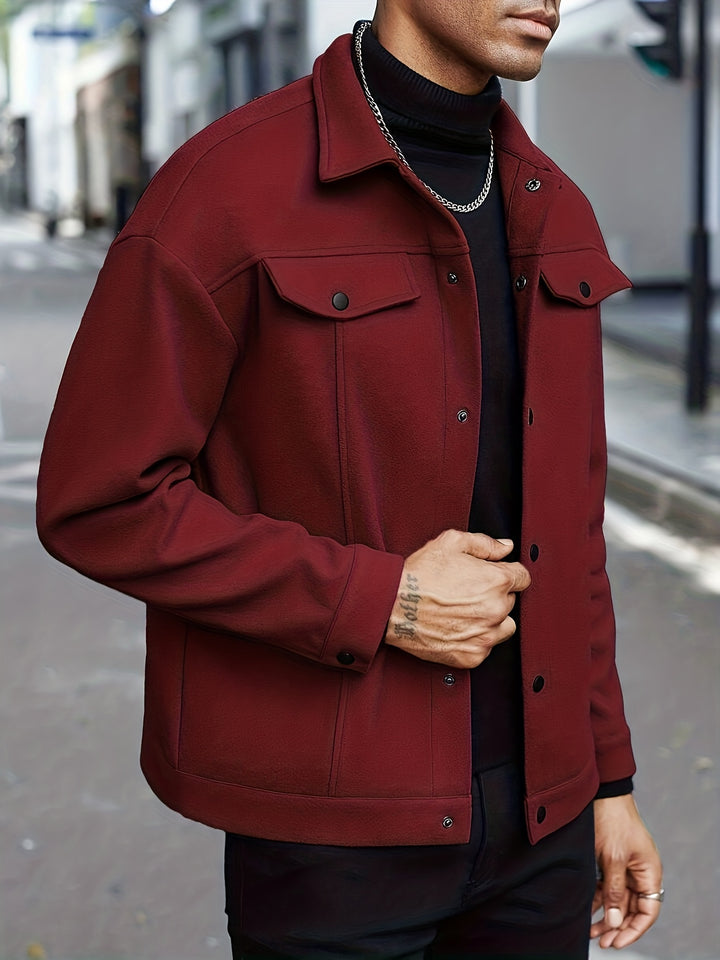 Roderick | Modern Snap-Button Jacket