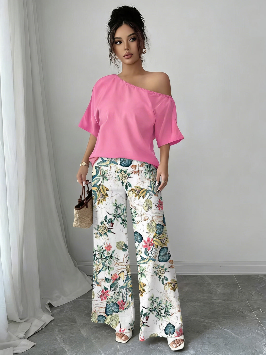 Bernice | Off-Shoulder Two-Piece Set