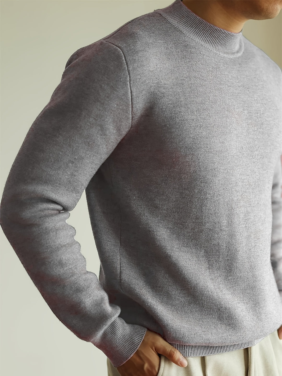 Tobias | Refined High-Neck Sweater