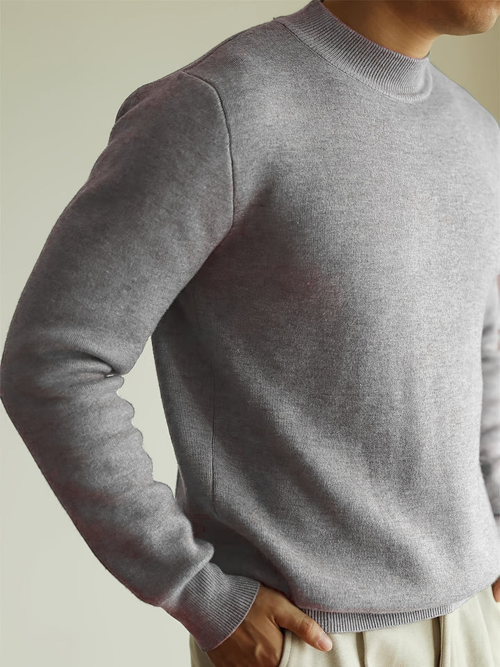 Tobias | Refined High-Neck Sweater