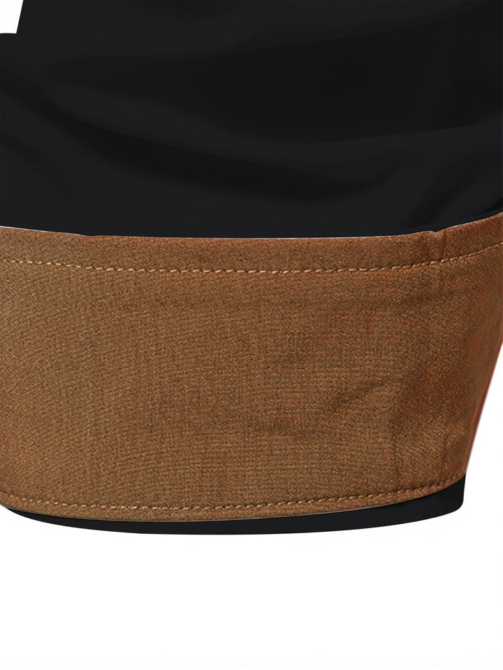 Damon | Contrast-Trim Slim Fit Shirt