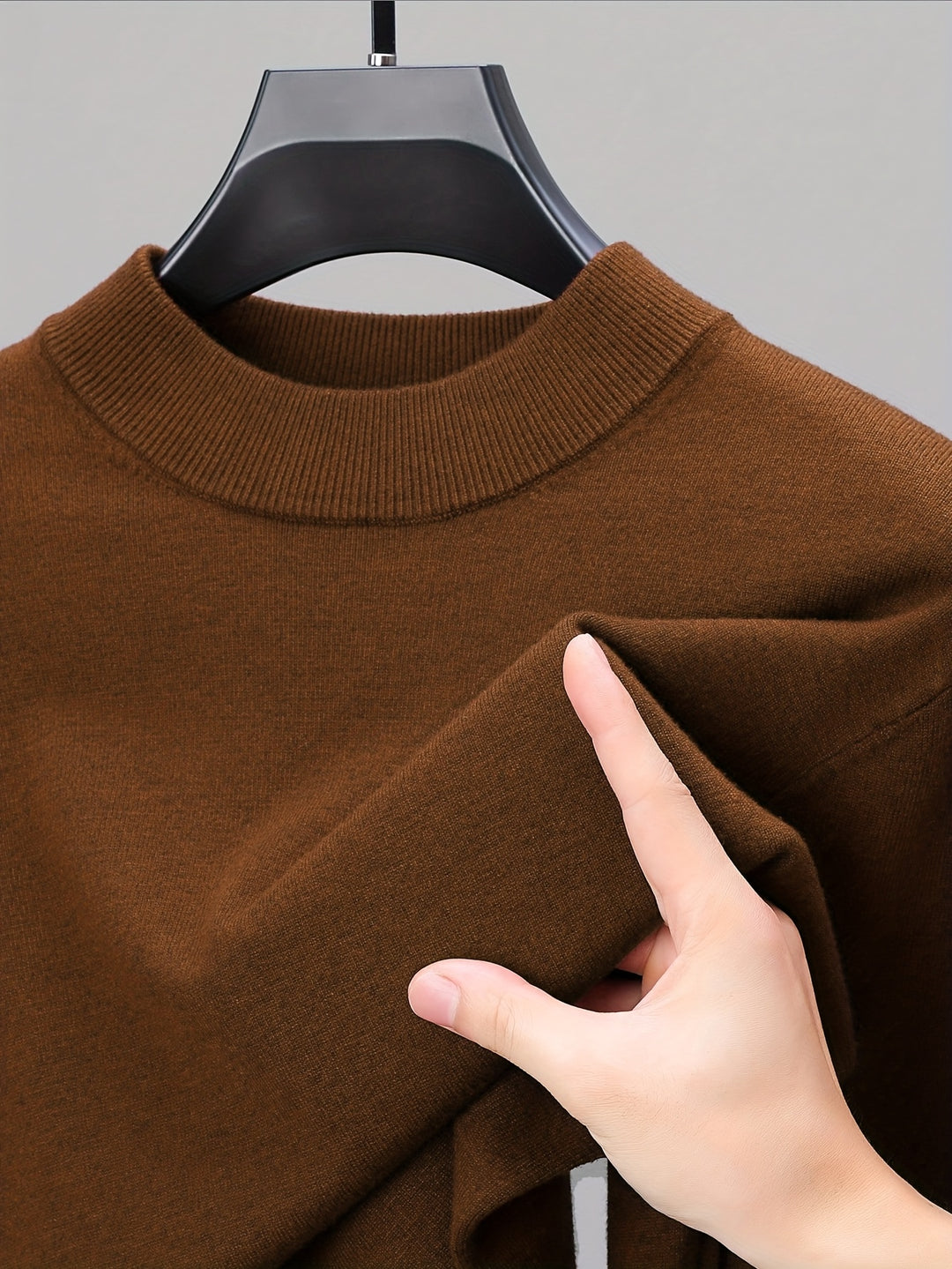 Tobias | Refined High-Neck Sweater
