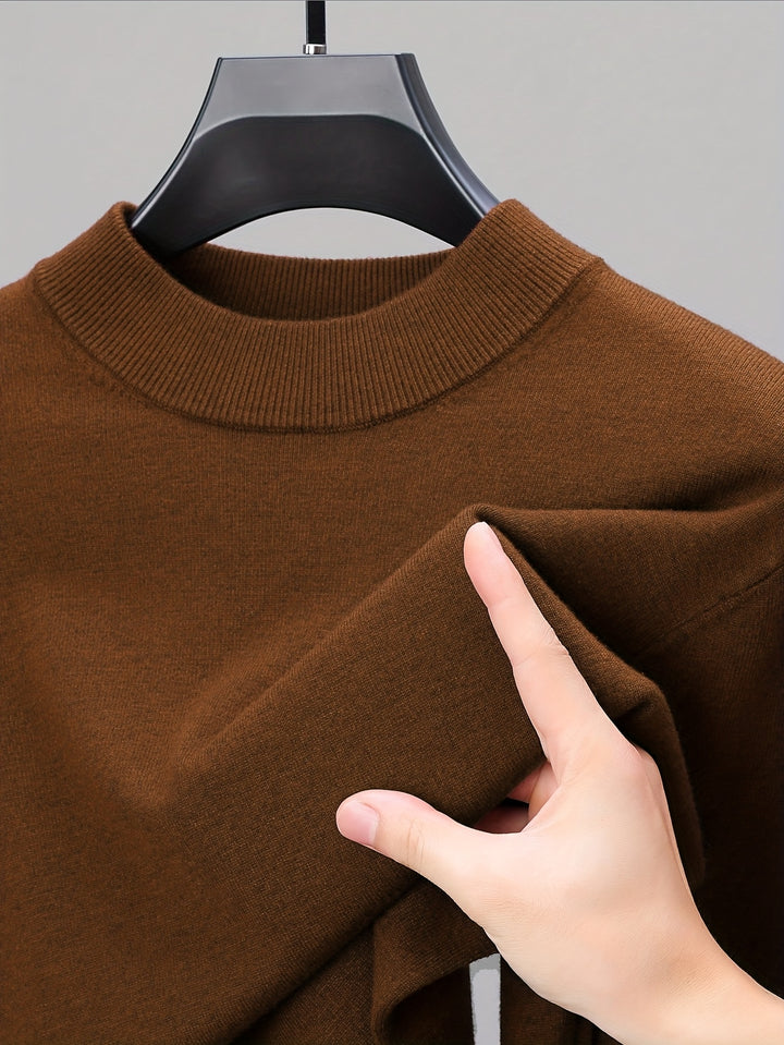 Tobias | Refined High-Neck Sweater